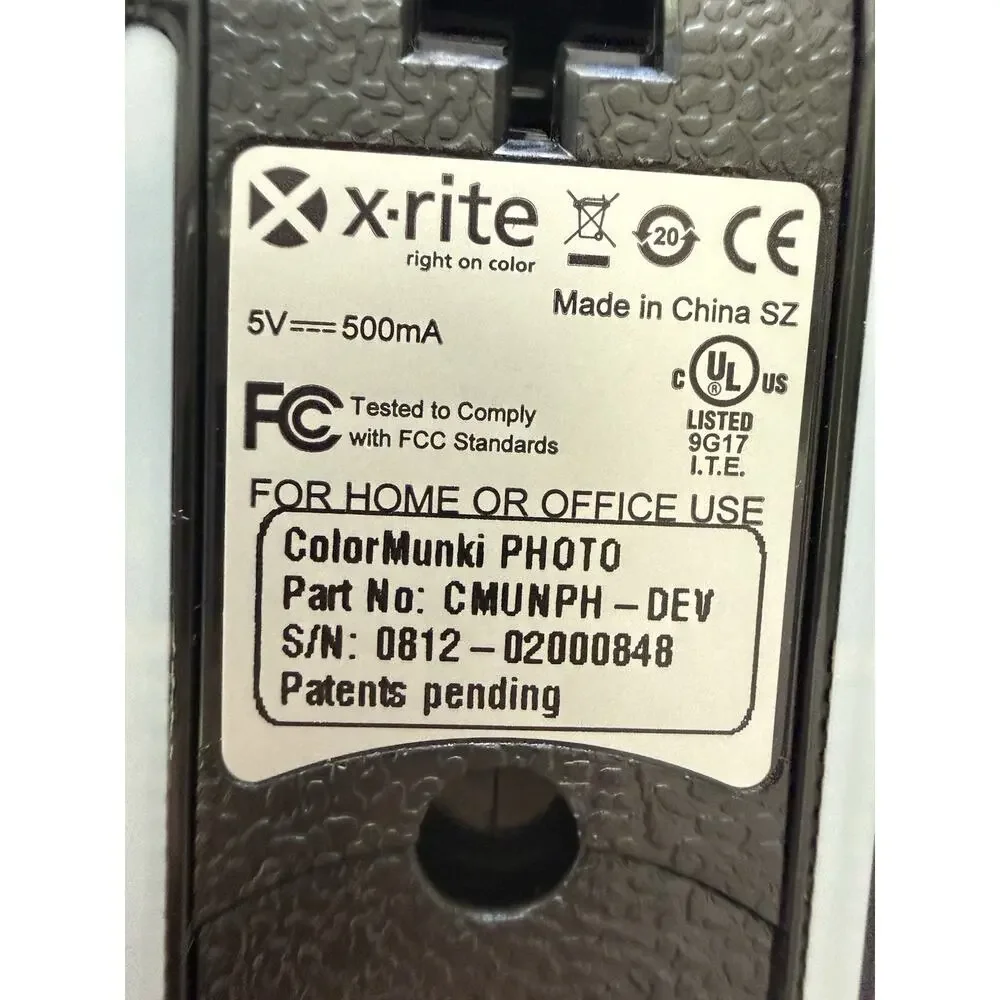X-Rite rite colormunki